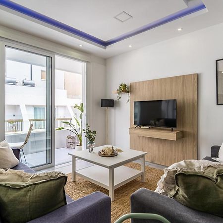 Beach Daze 1-Br Apt By Finikoudes Beach Larnaca Exterior foto